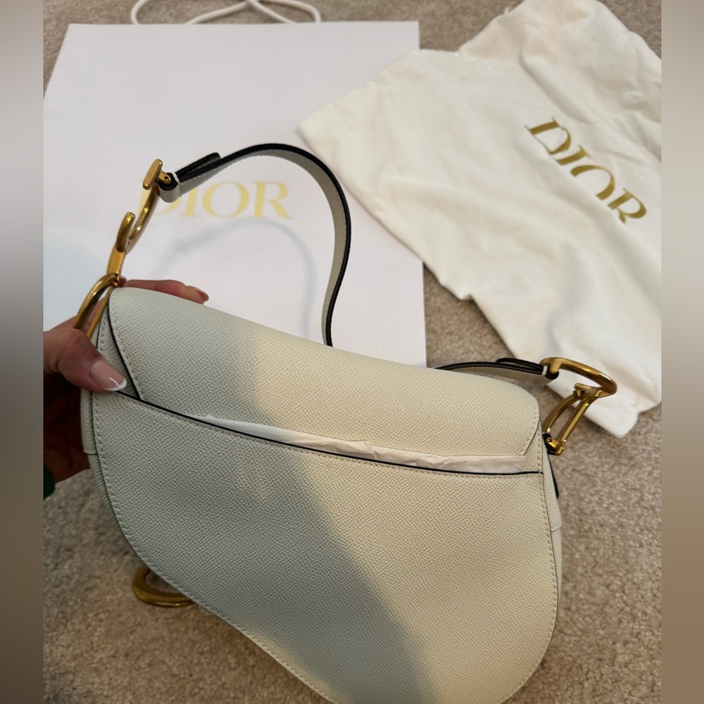 DIOR white saddle bag - Picture 11 of 17
